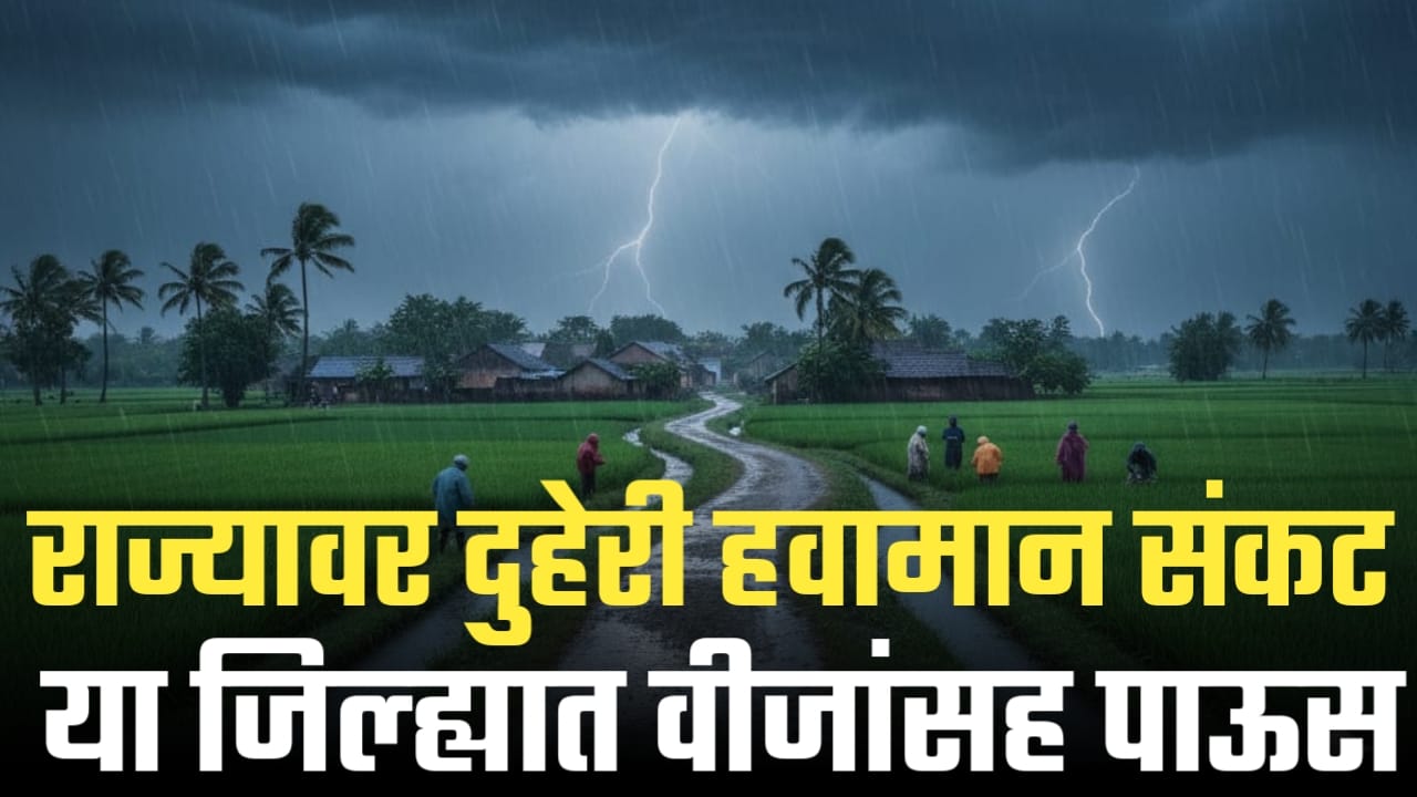 राज्यात अवकाळी पावसाचे सावट